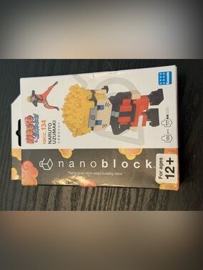 nanoblock Naruto Shippuden Naruto Uzumaki Micro-Sized Blocks 180pc 12+ NBCC-134